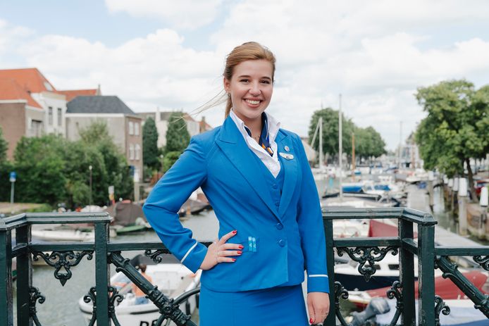 Manouk is sinds vier jaar stewardess bij KLM.