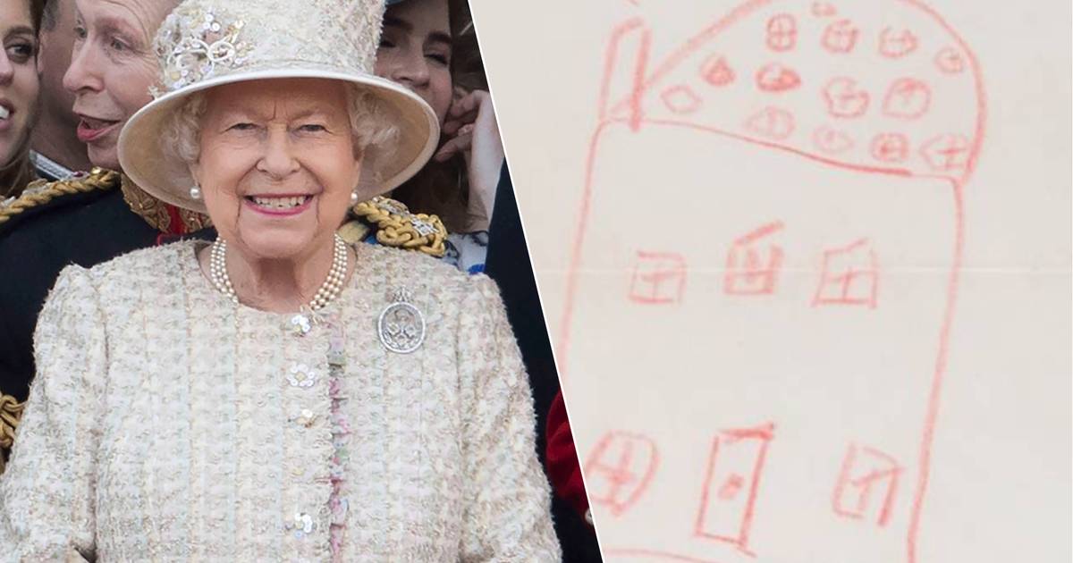 Rare Queen Elizabeth Drawing and Letter for Sale at RR Auction