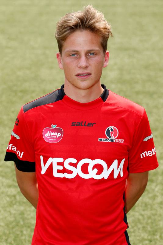 Tibeau Swinnen maakte de gevoelige overstap van FC Eindhoven naar Helmond Sport.