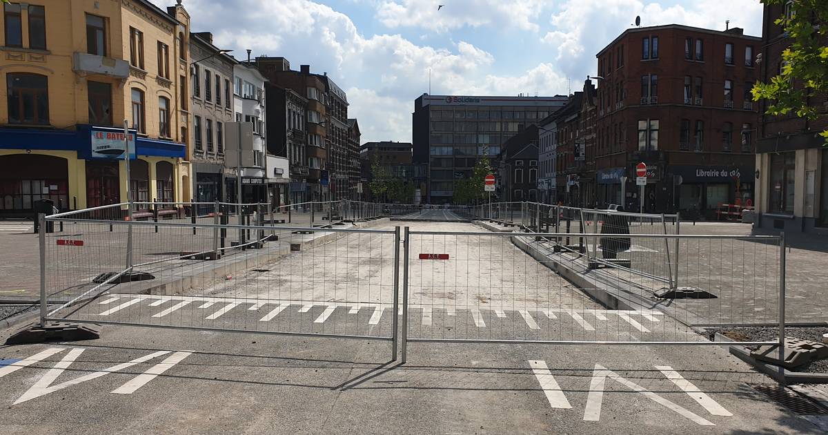 Terminée, une partie des travaux à Charleroi doit être refaite “Ça ne