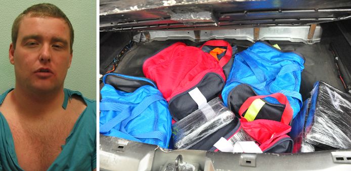 John Bolter werd betrapt met 20 kilo cocaïne in een wagen. Ook in die auto zaten verborgen compartimenten.