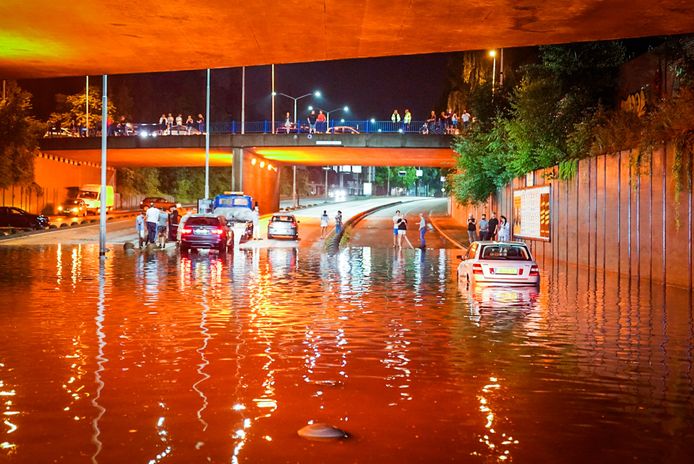 Wateroverlast Door Noodweer In Brabant En Zuid Holland Binnenland Ad Nl