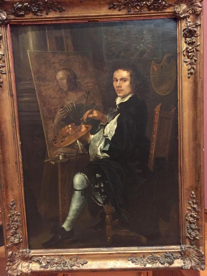 Dit zelfportret uit de 17de eeuw is van de Zuid-Nederlandse school.