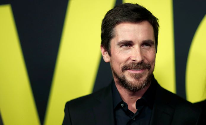 Christian Bale op de première van ‘Vice’. Hier heeft hij alweer een normaal gewicht.