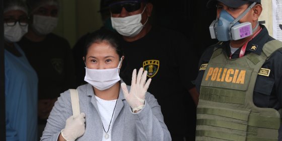 Peruaanse oppositieleidster Fujimori vrijgelaten