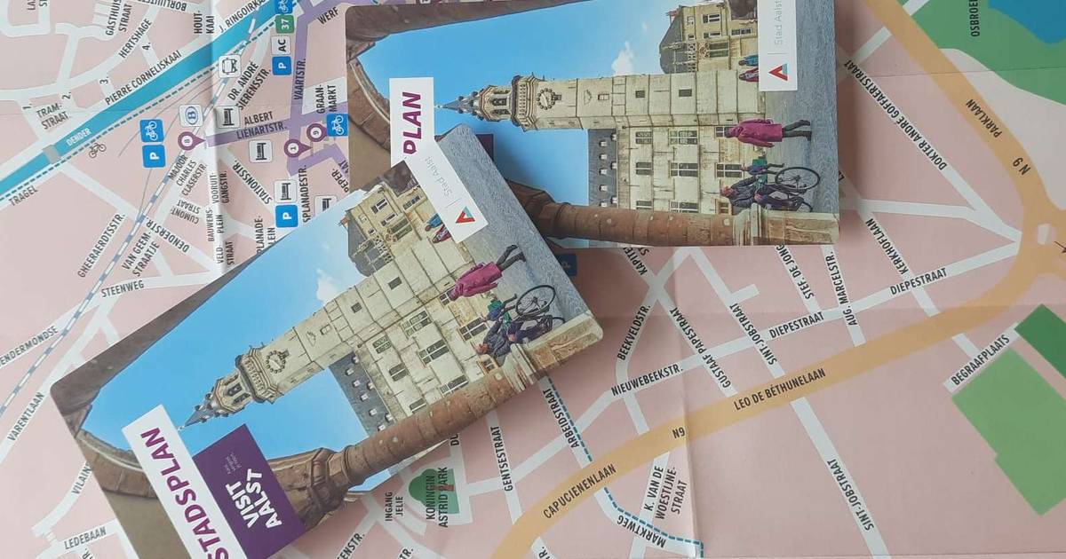 Handig stadsplan met alle toeristische plekjes | Aalst | hln.be