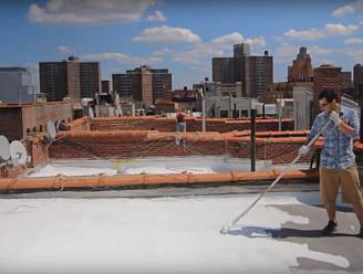 New York verft 550 vierkante kilometer daken wit om de hitte te bestrijden. Werkt dat ook?