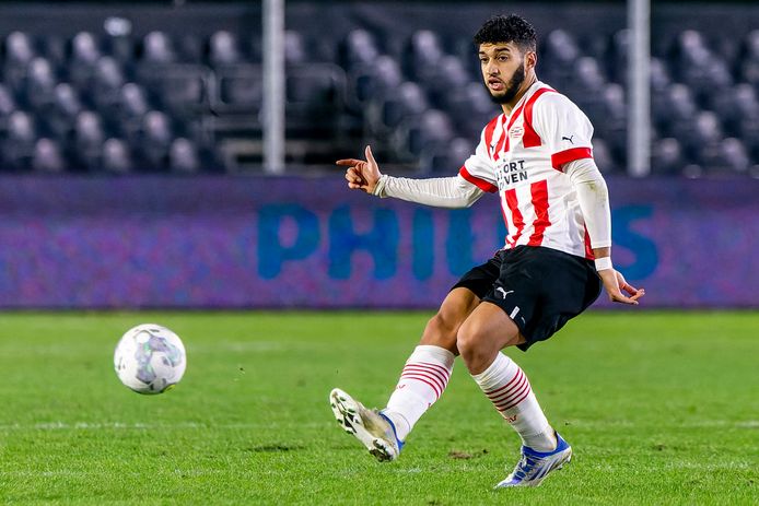 Ismael Saibari in het shirt van PSV.