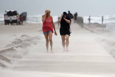 Tropische storm Nicholas sterkt aan tot orkaan: Texas krijgt af te rekenen met windsnelheden van 120 km/u