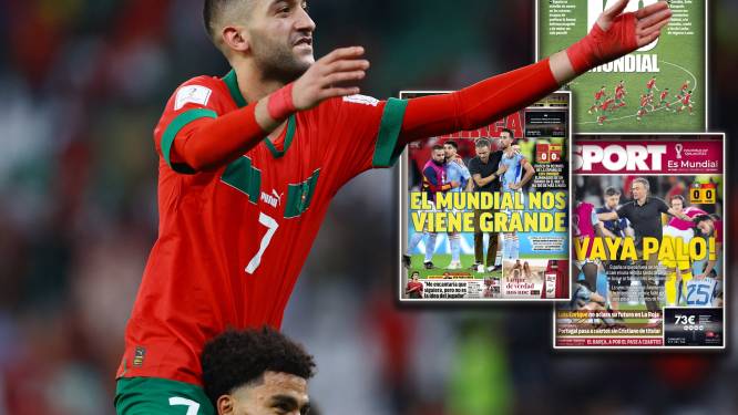 Buitenlandse media loven ‘sleutelspeler’ Ziyech, maar zijn ook kritisch: ‘Marokko probeerde niet eens te voetballen’