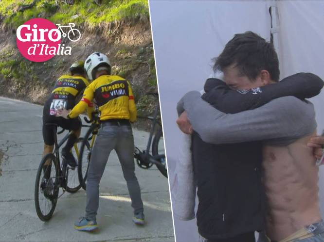 KIJK. Roglic staat stil met kettingprobleem, maar mag nadien toch vieren: dé momenten van de klimtijdrit 