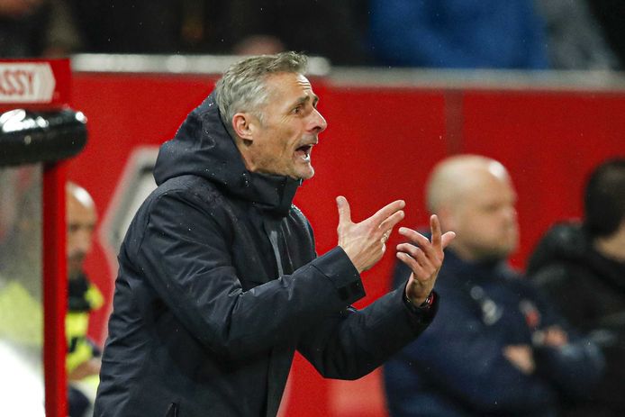 Heerenveen-trainer Kees van Wonderen.