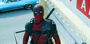 Ryan Reynolds als Deadpool in een scène van 'Deadpool 2'.