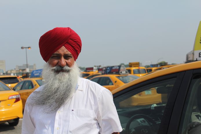 Hardev Otal, taxichauffeur in New York