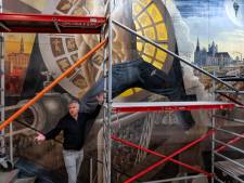 Iconische wandschildering vol met ‘souvenirs’ krijgt een nieuwe plek in Den Bosch