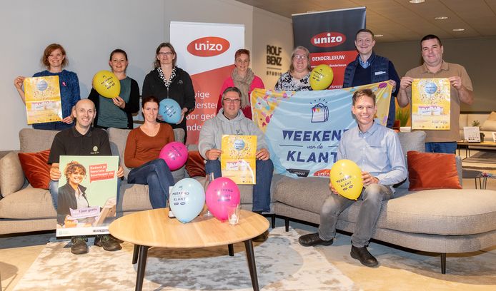 De lokale handelaars in Denderleeuw zullen hun klanten verwennen tijdens het 'Weekend van de Klant'