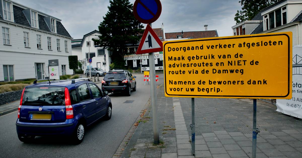 Sluipverkeer op Damweg zit bewoners flink dwars