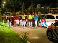 Een man liep drie snijwonden in zijn hoofd op bij een steekpartij in Apeldoorn.