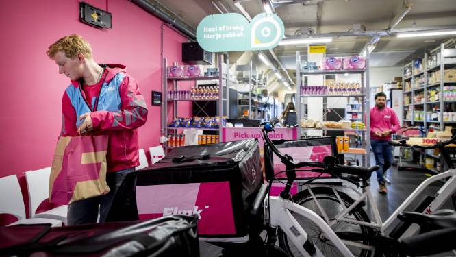 Flink verplaatst darkstore in West naar Van Slingelandtplein