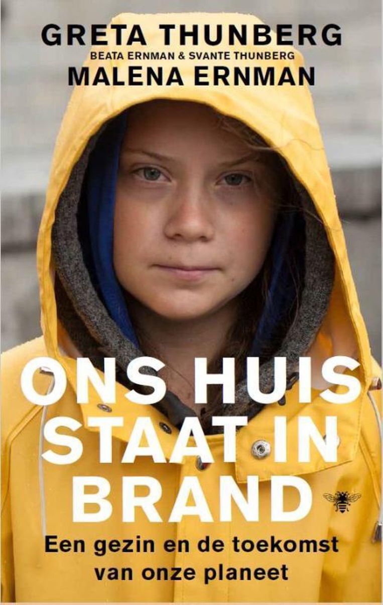 Greta Thunberg & Malena Ernman, ‘Ons huis staat in brand’, De Bezige Bij Beeld Humo