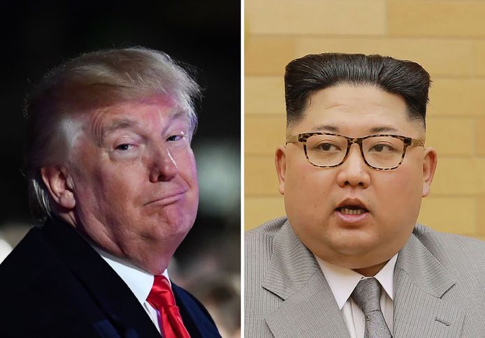 Trump beweert dat hij "een goede relatie" heeft met Kim Jong-un.