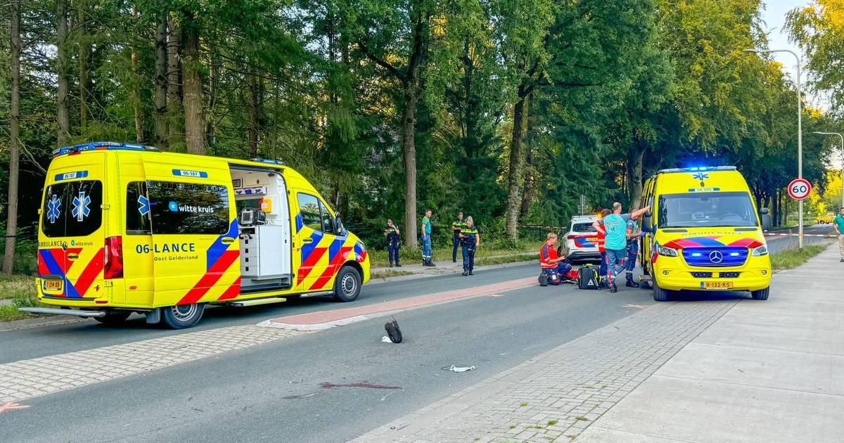 Fietser overleden na aanrijding met automobilist in Epe.