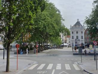 Elf dagen eenrichting op Graanmarkt, door nutswerken