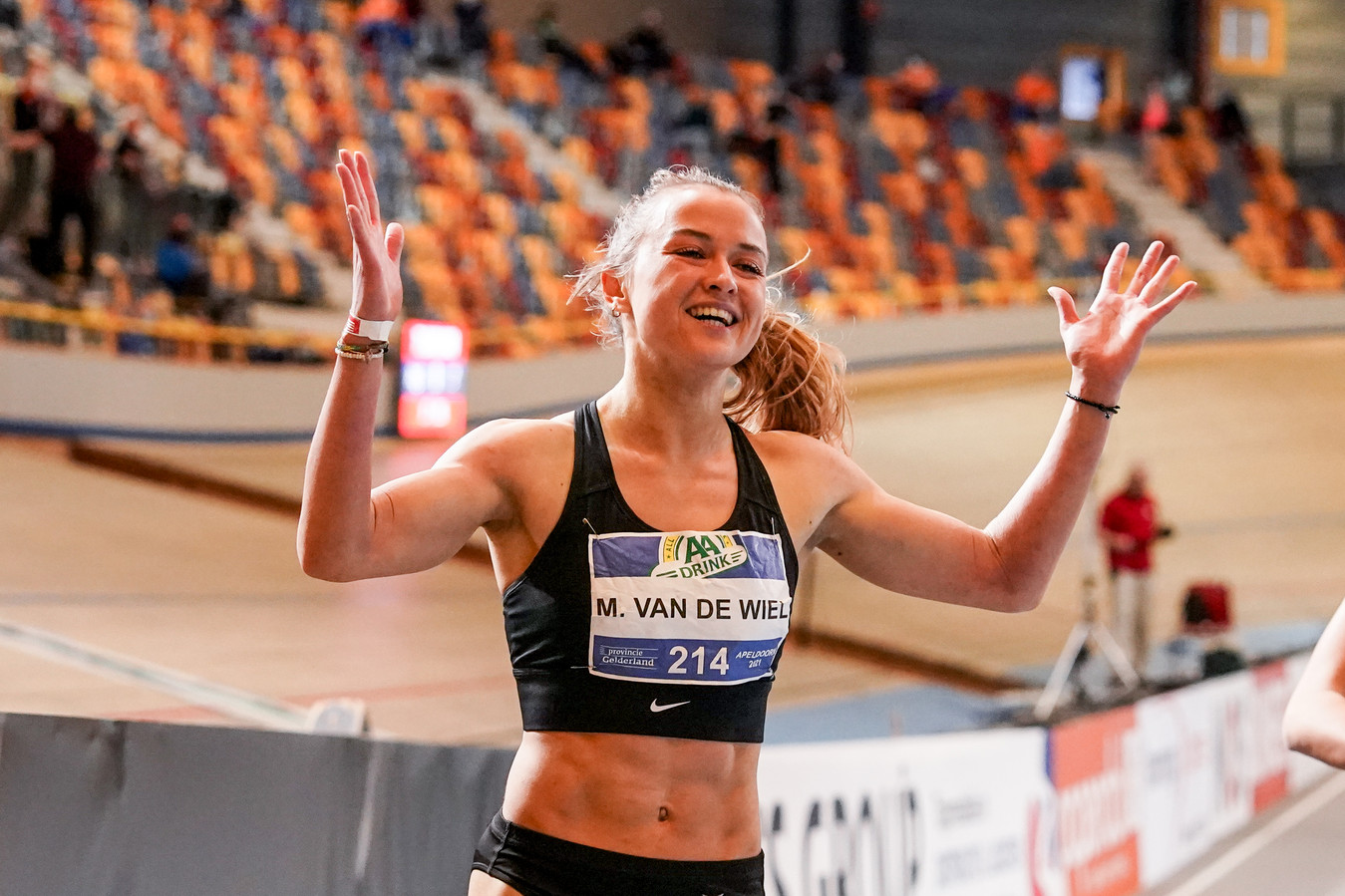 Bredase meerkampster Myke van de Wiel