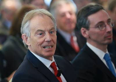 Blair zoekt hulp Brussel om brexit te stoppen