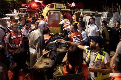 Minstens 150 gewonden bij ongeluk in overvolle synagoge op Westelijke Jordaanoever