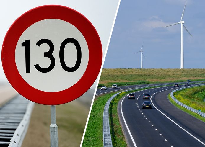 Stelling | Voer 130 kilometer per uur in op vier snelwegtrajecten ...