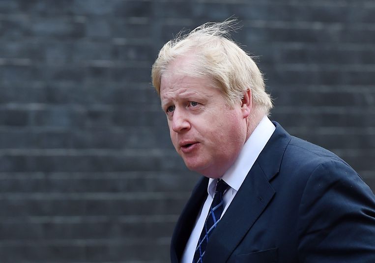 Boris Johnson, het gezicht van het 'leave'-kamp. Beeld Epa