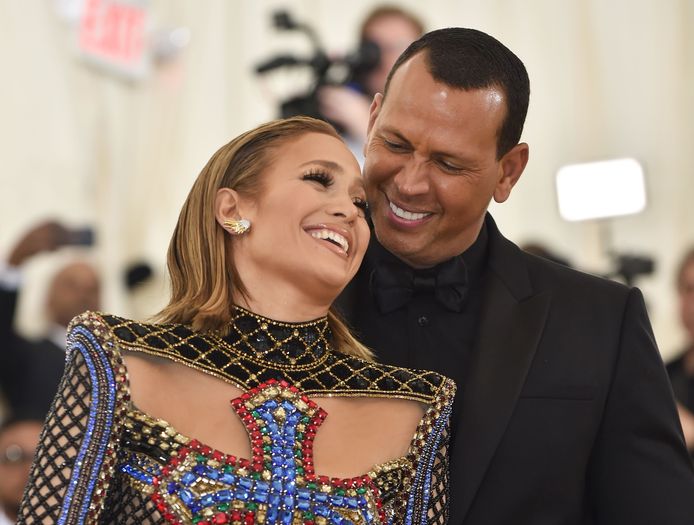 Jennifer Lopez en Alex Rodriguez