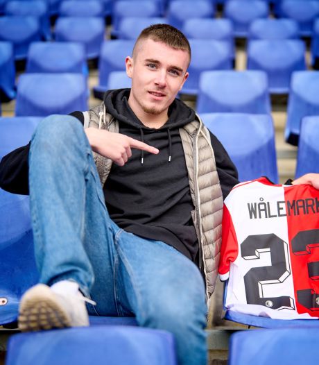 Feyenoords nieuwe groeibriljant Walemark: ‘Ze zeggen dat ik sneller ben met de bal dan zonder’ 