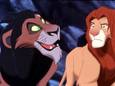 'The Lion King' Scar (links) en Simba (rechts).