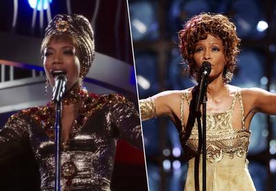 Dialectlessen en véél pruiken: zo transformeerde Naomi Ackie tot Whitney Houston voor ‘I Wanna Dance With Somebody’