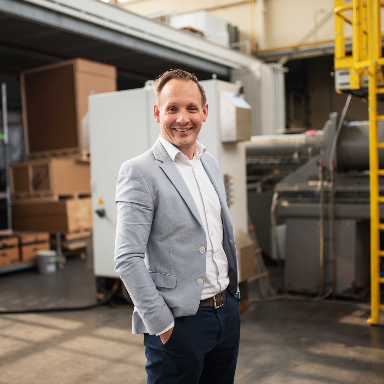 Directeur Jeroen Kusters van Royal Dutch Kusters Engineering Beeld Sabine van Wechem