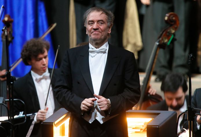 De Russische topdirigent Valéry Gergiev.