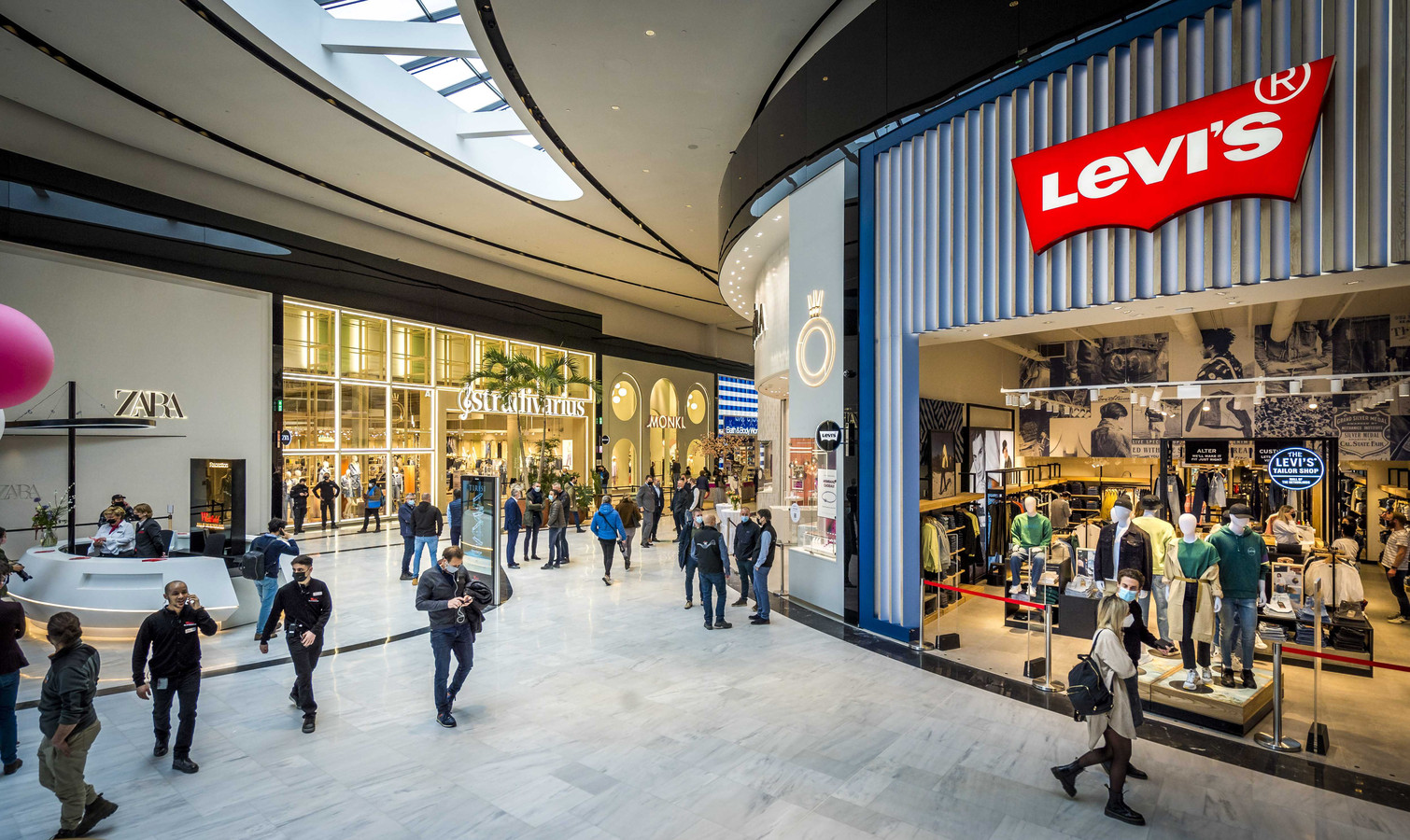 Levis westfield shop mall