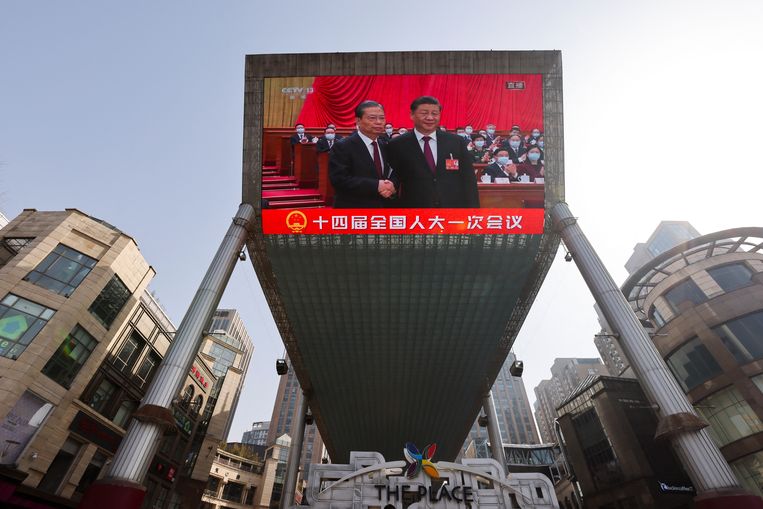 Xi Jinping was re-elected as the Chinese president with 100 percent of the vote