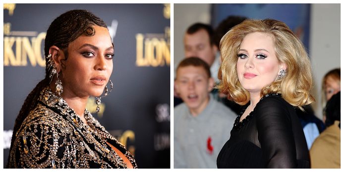 Beyoncé en Adele zouden samen een nummer hebben opgenomen