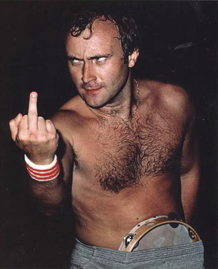Phil Collins in 1979. Beeld .