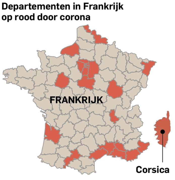 Waarschuwing Voor Weer Zeven Regio S Kwart Van Frankrijk Is Nu Rode Zone Buitenland Ad Nl