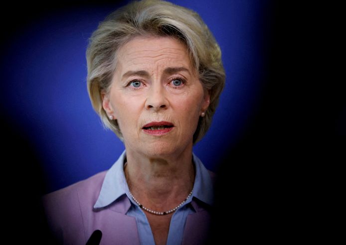 Europees Commissievoorzitter Ursula von der Leyen.