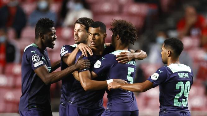 Sterk PSV houdt uitzicht op Champions League na nipte nederlaag bij Benfica