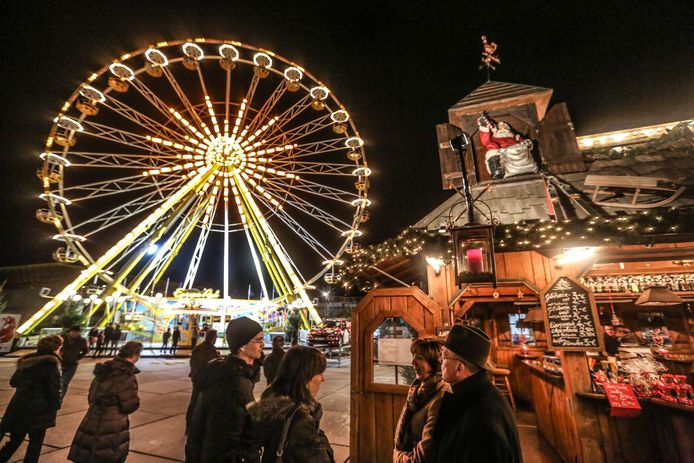 Net als in 2013 zal je straks van een feëriek zicht over de stad kunnen genieten vanop een reuzenrad.