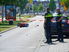 Scooterongeluk op de Vondellaan, twee gewonden naar het ziekenhuis