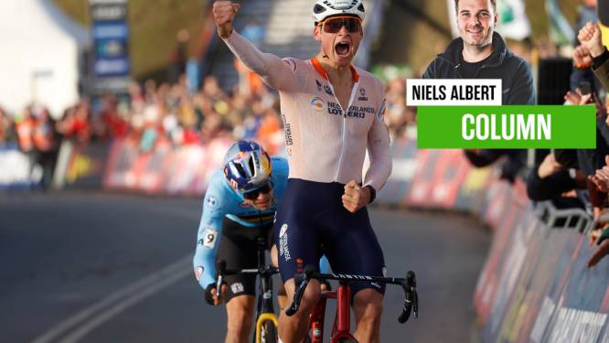 Niels Albert fileert de WK-sprint tussen Van Aert en Van der Poel: “Ik had ‘m toch toegeschreeuwd: ‘Opdraaien en meteen beginnen!’”