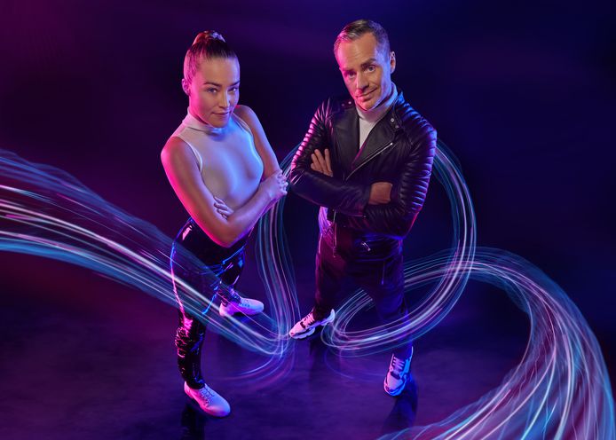 Big Brother 2021 presentatieduo Geraldine Kemper en Peter van de Veire