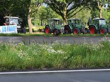 Boze boeren onaangekondigd de snelweg op: acties op diverse plaatsen in Brabant